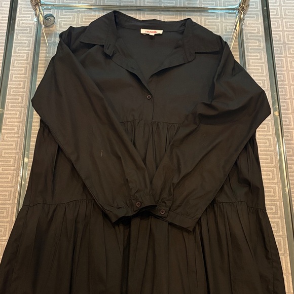 Black Long Sleeve Dress - Picture 1 of 6